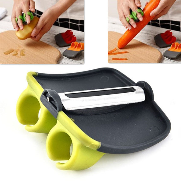 Two Finger Shaved Fruit Peeler