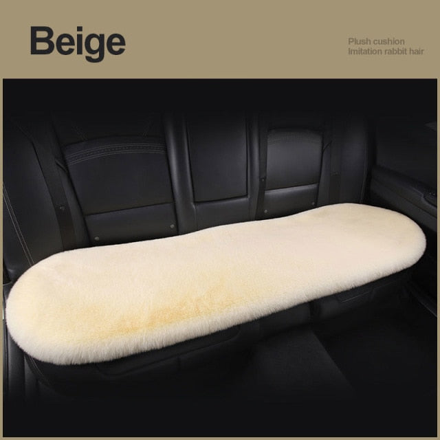 Fur Car Seat Cushion