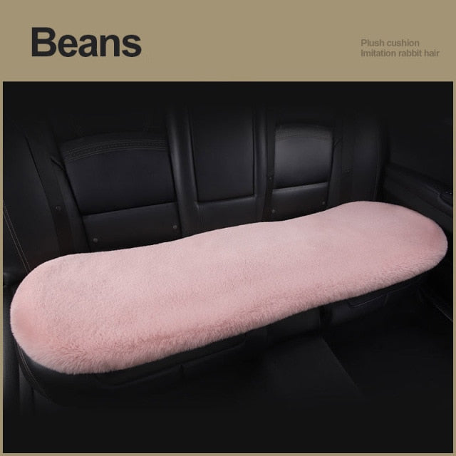 Fur Car Seat Cushion