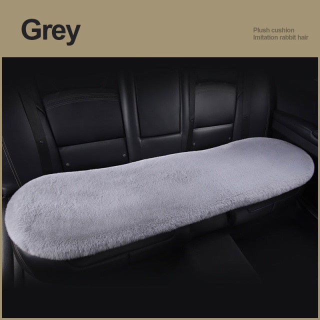 Fur Car Seat Cushion