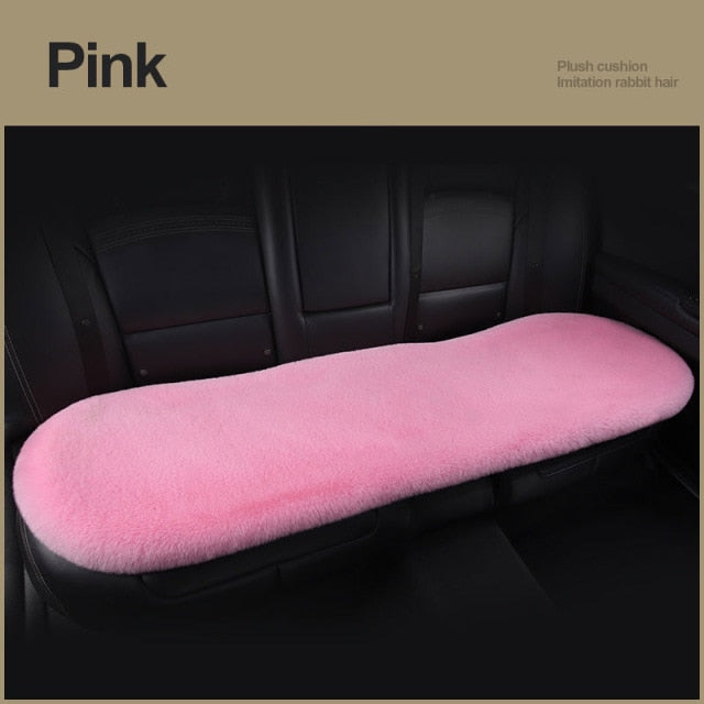 Fur Car Seat Cushion