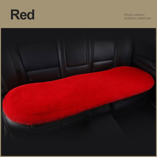 Fur Car Seat Cushion