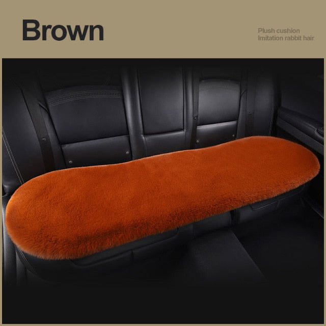 Fur Car Seat Cushion