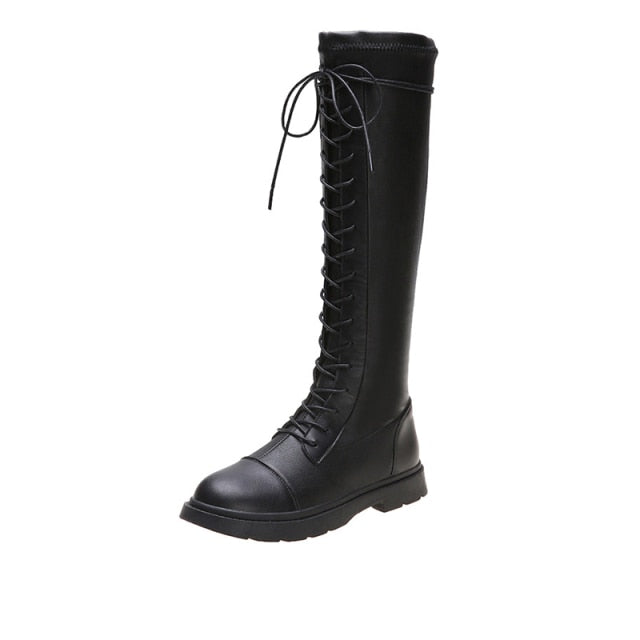 Full Match Women's Long Martin Boots