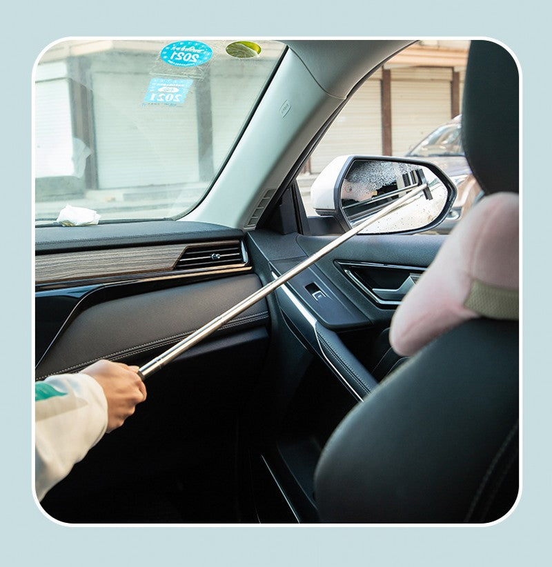 Retractable Rear-view Mirror Wiper