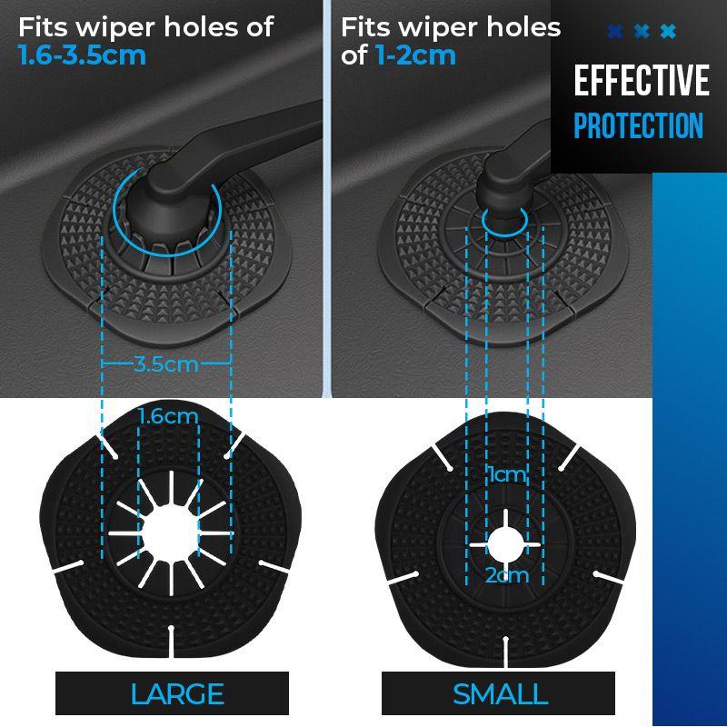 Windshield Wiper Arm Hole Pad