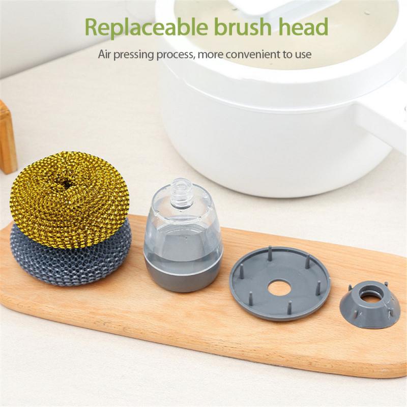 2 In 1 Soap Dispensing Brush