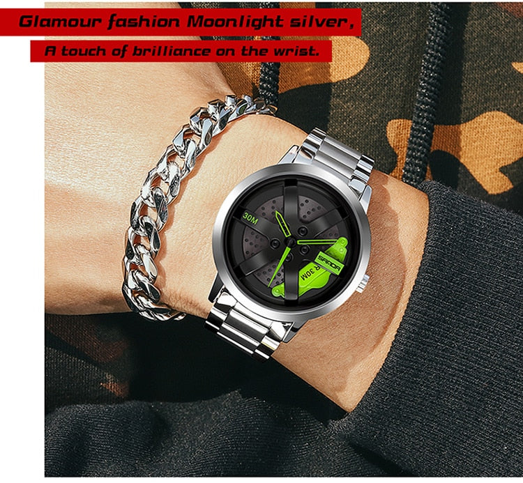 3D Wheel Brake Caliper Watch